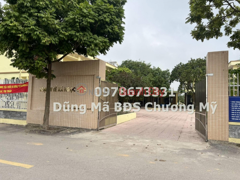 PRICE ONLY 1TY6 TO OWN MAIN LAND LOT AT NGOC HOA-CHUONG MY-HN Vietnam, Sales, đ 1.6 Billion