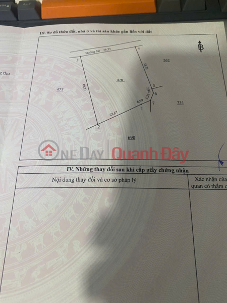 LAND FOR SALE 4x20 METERS – 450 MILLION VND – PRIME LOCATION NEAR INDUSTRIAL ZONE | Vietnam Sales | đ 450 Million