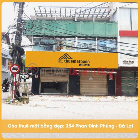 2-FRONT CORNER BUSINESS PLACE FOR RENT IN CITY. DA LAT _0