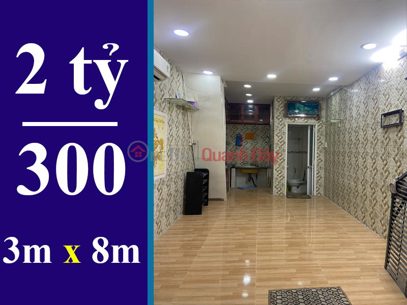 Property Search Vietnam | OneDay | Nhà ở Niêm yết bán BÁN NHÀ HẺM 264 LÊ VĂN LƯƠNG QUẬN 7. DT: 3 X 8M, 1 LẦU, 2PN. GIÁ 2 TỶ 300