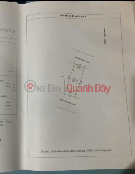 NGUYEN CHI THANH - DONG DA - 48M2 - 2 FRONTS 4.1M, BOTH CARS CAN AVOID - ONLY OVER 17 BILLION Sales Listings