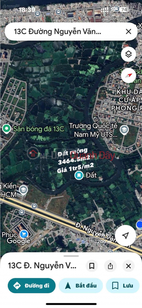 Bán đất ruộng HCM view sông HCM phù hợp đầu tư lâu dài - gần khu dân có tiềm năng tương lai _0
