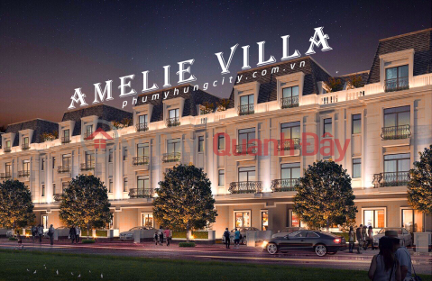 (RARE ITEM) PHU MY HUNG VILLA FOR ONLY 13 BILLION, 4 FLOORS AT AMELIE - CONTACT NOW _0