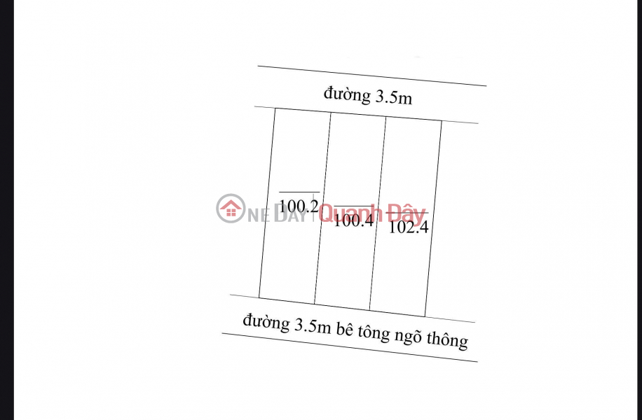 đ 5.3 Billion | Owner needs to sell 303m2 of beautiful land in Lap Tri, Kim Anh - Potential location - Area with strong development potential.