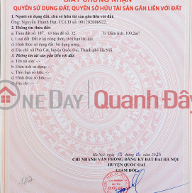 Bán đất nền Láng Hòa Lạc 100m2 giá 2.9 tỷ – sát khu công nghệ cao, tiềm năng sinh lời Nguyễn Hùng BĐS - _0
