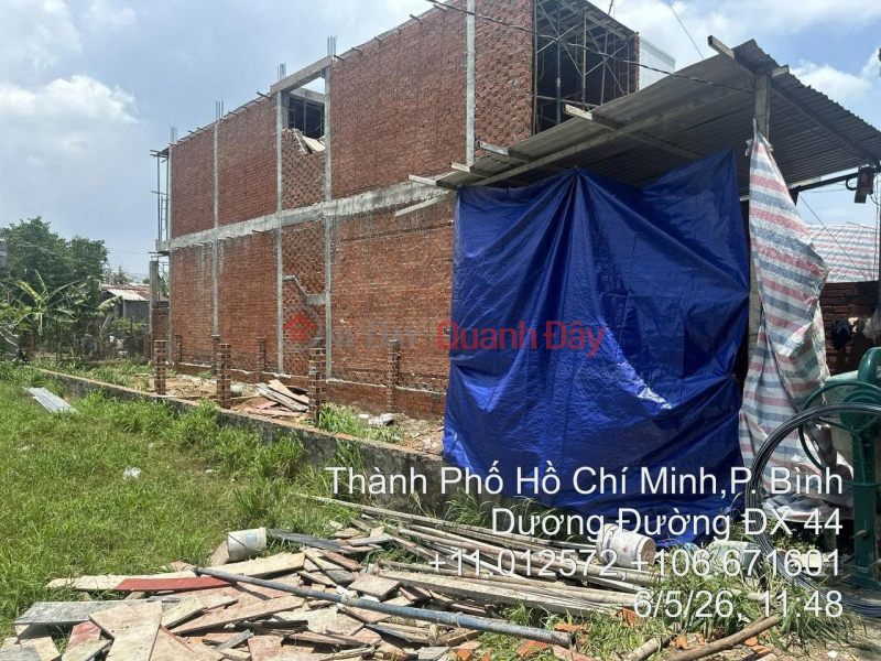 ĐẦU TƯ SINH LỜI - Chính Chủ Bán Đất Mặt Tiền Phường Phú Mỹ, Thành phố Thủ Dầu Một, Bình Dương Việt Nam | Bán, đ 2,4 tỷ