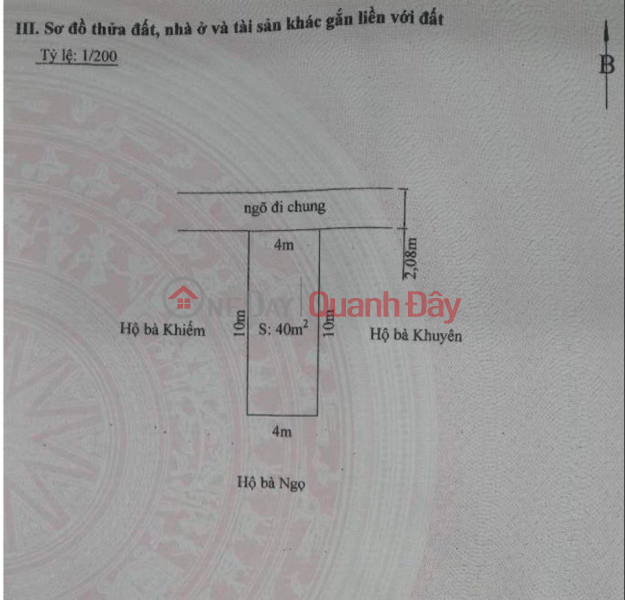 đ 2,75 tỷ, Bán nhà ngõ ngõ 193 Văn Cao, diện tích 40m 4 tầng GIÁ 2.75 tỉ đang cho thuê 10tr