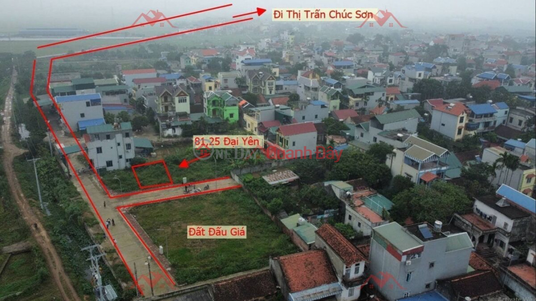 AUCTION LAND DAI YEN-CHUONG MY INVESTMENT PRICE 3TY3 AREA: 81.25M2 Sales Listings