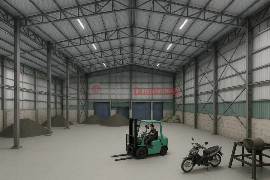 Kho xưởng cũ cho thuê diện tích 2000m² đến 2500m² tại Biên Hòa, Đồng Nai. Niêm yết cho thuê
