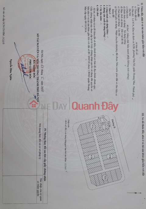 GENUINE For Quick Sale Beautiful House In Yen So Ward, Hoang Mai District, Hanoi City _0
