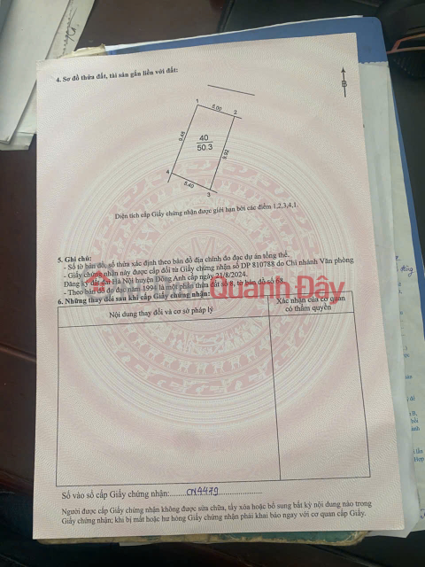 LAND FOR SALE 50.3M2 CAN KHE NGUYEN KHE DONG ANH - CAR ACCESSIBLE - ONLY 3.X BILLION _0