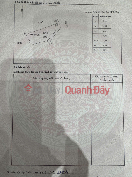 HOT HOT – OWNER NEEDS TO SELL 3 PLOTS OF LAND AT A GOOD PRICE IN GIAI LAC COMMUNE, YEN THANH DISTRICT, NGHE AN PROVINCE. Vietnam | Sales đ 2.7 Billion