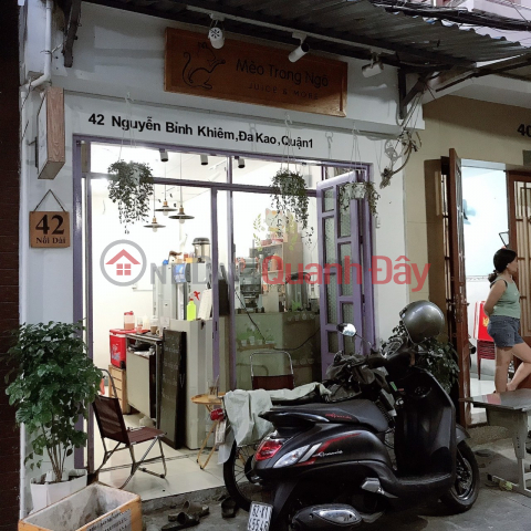 Chính chủ bán nhà tại 42 Đường Nguyễn Bỉnh Khiêm, Phường Đa Kao, Quận 1 DT 24m2 _0