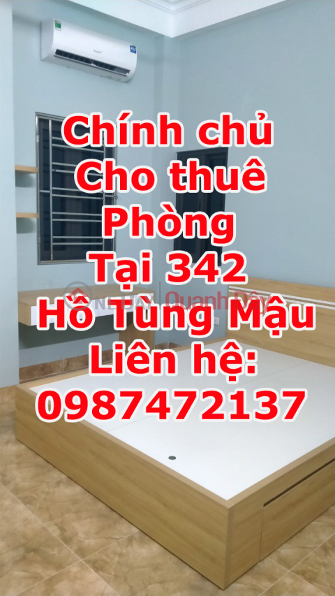 Chính chủ có 10 phòng cho thuê tại Số 48 ngõ 342 Hồ Tùng Mậu, Phường Phú Diễn, Bắc Từ Liêm, Hà Nội _0
