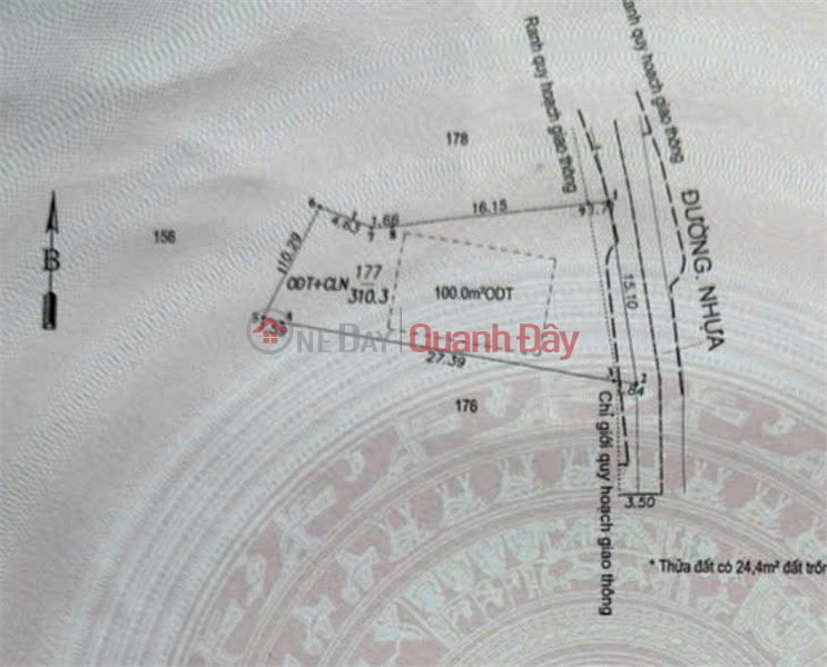 Property Search Vietnam | OneDay | Nhà ở, Niêm yết bán Bán đất đường Nguyễn An Ninh, Phường Dĩ An, Bình Dương gần trường, chợ, ga tàu hoả,