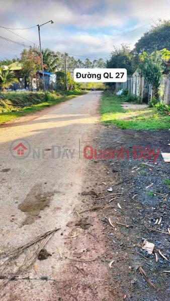 Property Search Vietnam | OneDay | Nhà ở, Niêm yết bán | ĐẤT ĐẸP – GIÁ TỐT- CHÍNH CHỦ CẦN BÁN LÔ ĐẤT TẠI Quốc lộ 27 xã Yăng reh, Krong Bông, Đăk Lăk