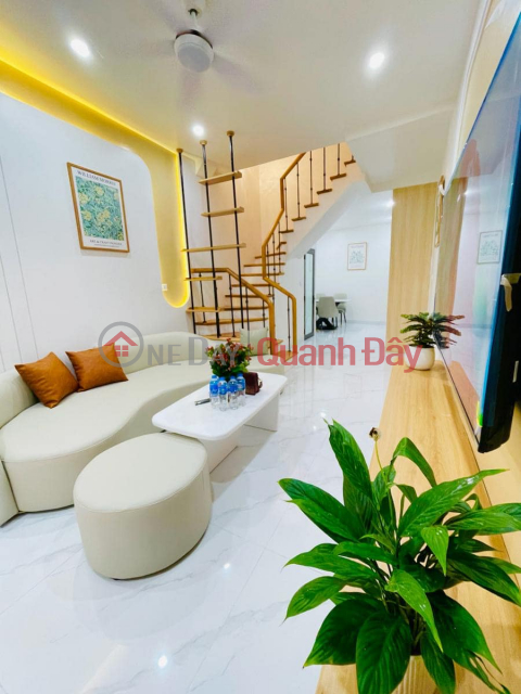 Urgent sale, house built by owner Truong Dinh, ready to move in, 3 steps to car, 38m2, only over 5 billion _0