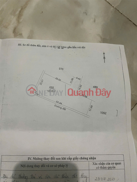 OWNER Needs to Sell Residential Land with House Available at 1561, An Binh Quarter, An Tinh Commune, Trang Bang, Tay Ninh _0