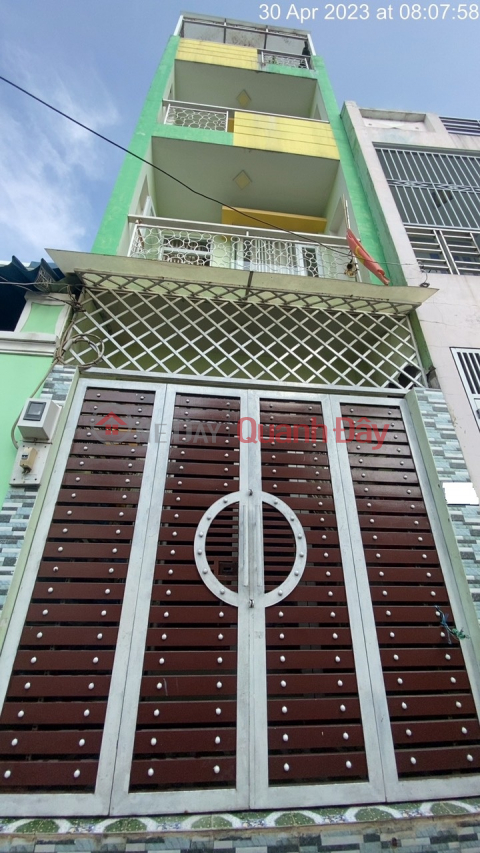 House for sale with 4 floors, 144m2 of floor, Tan Hung Thuan District 12, 3 billion VND _0