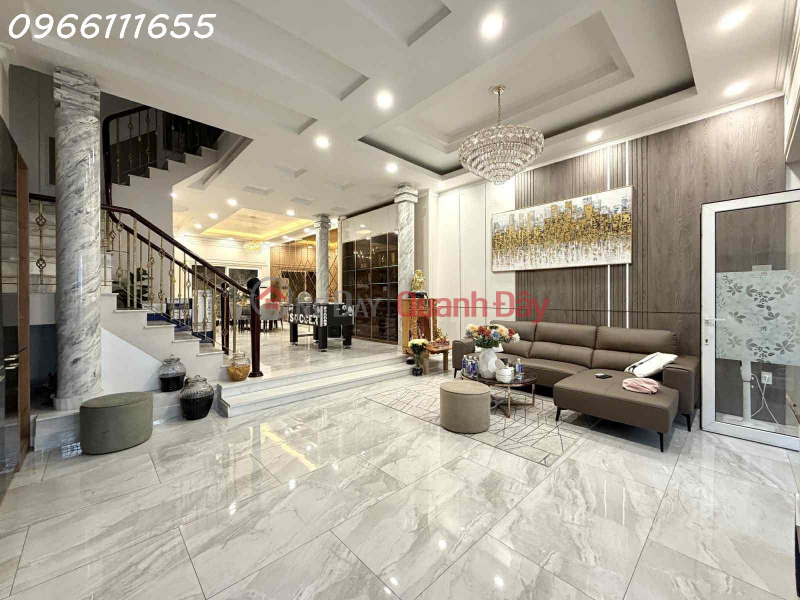 BÁN NHÀ VÕ THỊ SÁU- P.TÂN ĐỊNH- 113M2 (6.4x18) A4 - TRỆT, 3 LẦU, SÂN THƯỢNG - THÔNG ĐINH CÔNG TRÁNG.MT 47, Việt Nam, Bán, đ 28,5 tỷ