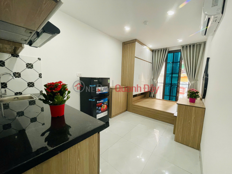 (Rất hiếm) Căn hộ studio 25m2 mới khai trương tại ngõ 59 Mễ Trì - Có máy giặt riêng Việt Nam | Cho thuê đ 4,3 triệu/ tháng