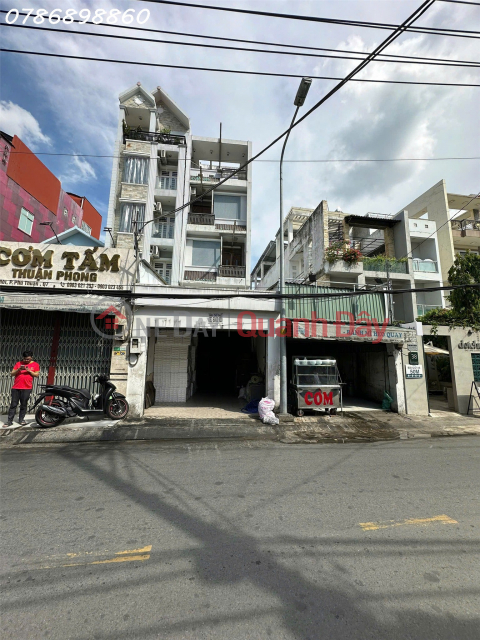 BÁN NHÀ 4 TẦNG MẶT TIỀN GÒ Ô MÔI – PHÚ THUẬN, QUẬN 7 _0