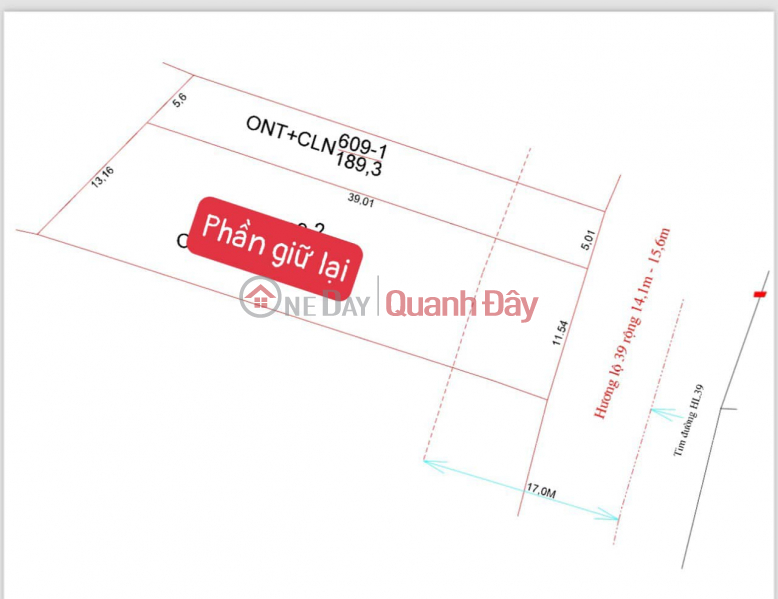 Owner needs to sell land lot on HL39- Suoi Tien- Dien Khanh street, Vietnam Sales đ 1.35 Billion