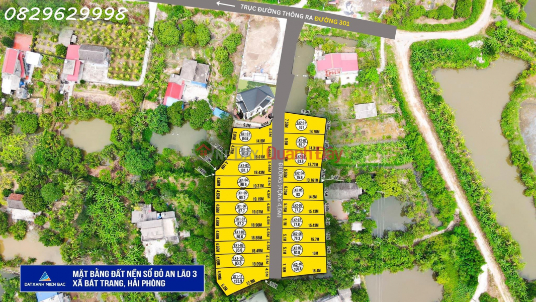 A plot of land appeared in Bat Trang - An Lao Sales Listings