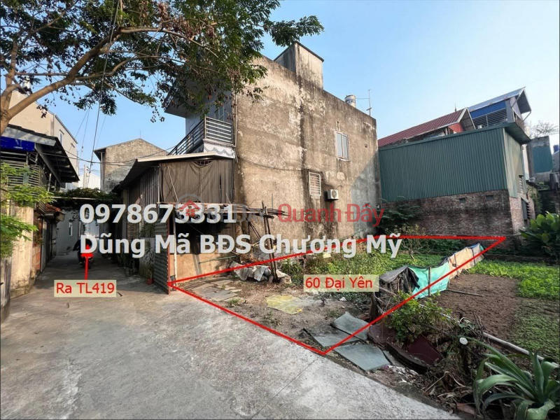 PRICE ONLY 2TY5 LAND LOT 2 TL419 DAI YEN-CHUONG MY Sales Listings