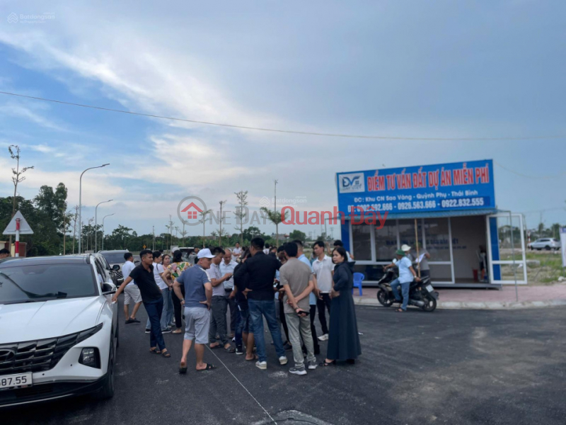 đ 1.5 Billion | Land for sale in Quang Trung project, Quynh My near inter-level school, industrial park, commune committee, market.