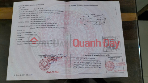 OWNER URGENTLY NEEDS TO SELL LAND LOT AT IMMEDIATE INVESTMENT PRICE IN Hong Liem COMMUNE, HAM THUAN BAC, BINH THUAN _0