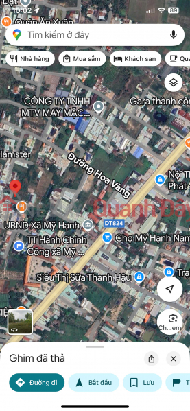 Plot of land 5x45=225m2, 100% residential land, opposite My Hanh commune administrative center Sales Listings