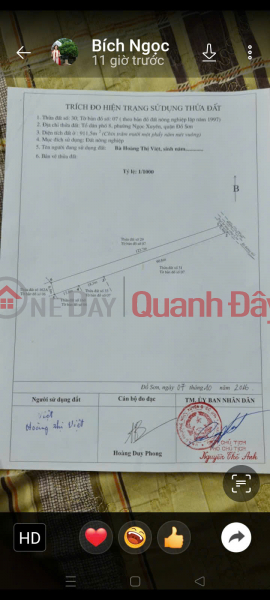 Land for sale, 7.5 acres, in Do Son. | Vietnam, Sales, đ 3 Billion