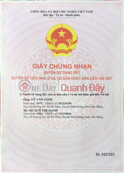 Property Search Vietnam | OneDay | Nhà ở Niêm yết bán | ĐẤT ĐẸP - GIÁ TỐT - Cần Bán Lô Đất Vườn Vị Trí Đắc Địa Tại Huyện Đam rông, Lâm Đồng