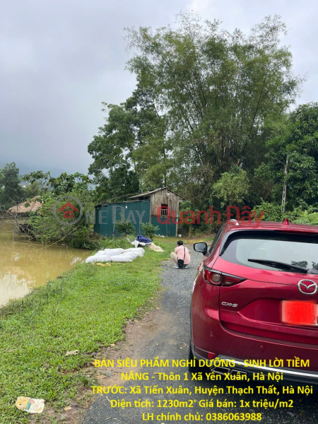 Chính Chủ Cần BÁN SIÊU PHẨM NGHỈ DƯỠNG - SINH LỜI TIỀM NĂNG - Thôn 1 Xã Yên Xuân, Hà Nội Niêm yết bán
