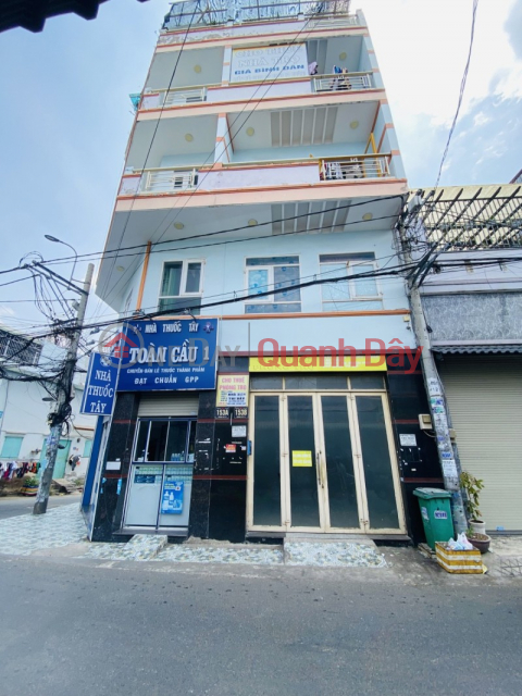 Selling front house (11X 12) 5 FLOORS Binh Hung Hoa Binh Tan 12.5 BILLION _0