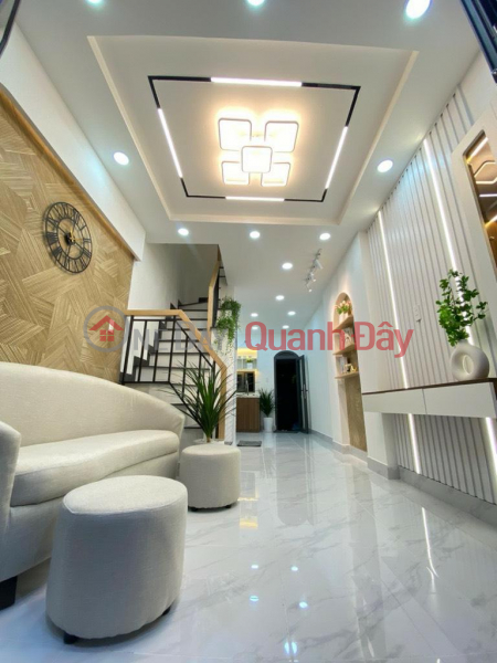 New house for sale No Trang Long, Ward 7, Binh Thanh, next to car alley, price only 4 billion 550 Sales Listings