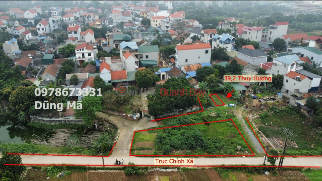 Property Search Vietnam | OneDay | Nhà ở Niêm yết bán, BÁN LÔ ĐẤT 39,2M TẠI THỤY HƯƠNG-CHƯƠNG MỸ GIÁ 1TY3