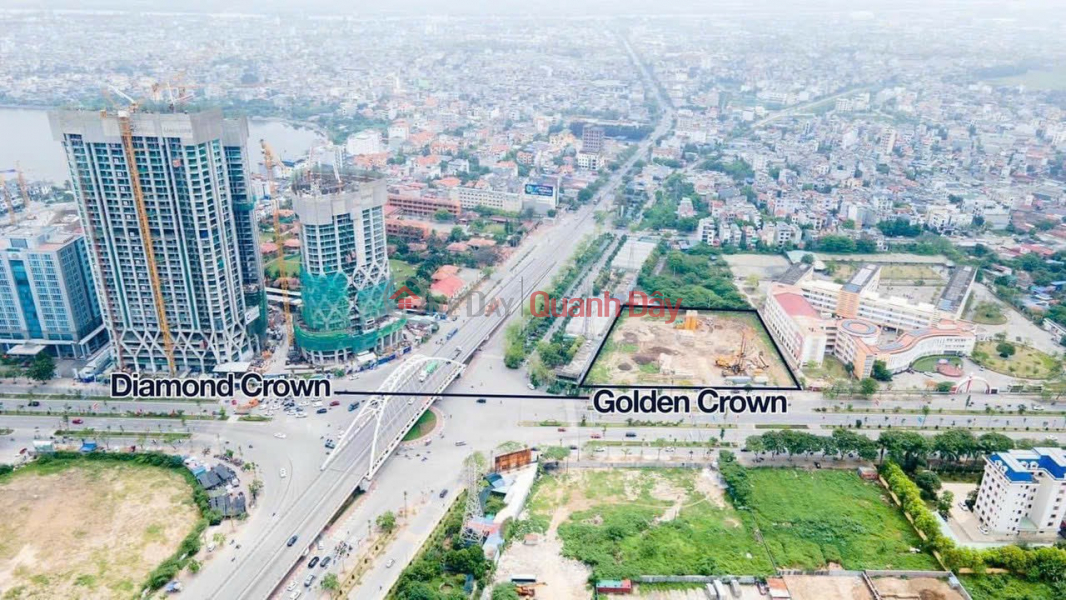 Diamond crown apartment with 2 bedrooms and 2 bathrooms is the hottest product right now | Vietnam Sales | ₫ 4.0 Billion
