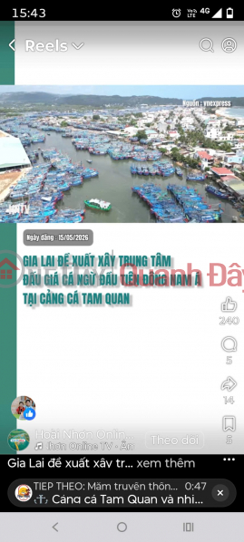 HOT HOT – FACTORY FOR SALE WITH 2 FRONTAGES – NEAR SEAPORT – Tam Quan Bac Commune, Hoai Nhon Town, Binh Dinh Province | Vietnam | Sales đ 17 Billion