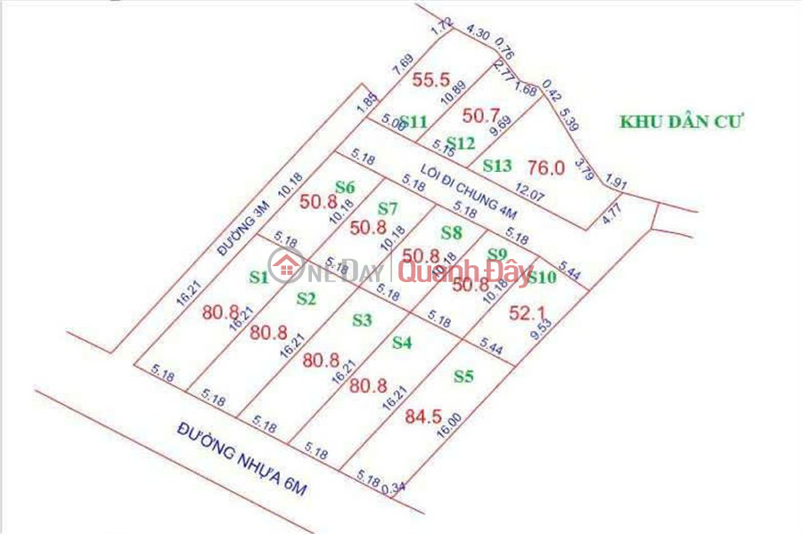 HOT HOT – OWNER NEEDS TO SELL A PLOT OF LAND WITH FRONTAGE in Hung Chinh Commune, Vinh City, Nghe An Province Sales Listings