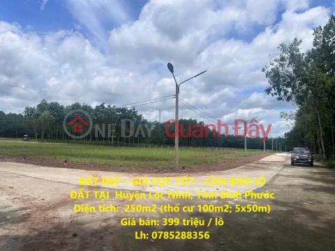 BEAUTIFUL LAND – VERY GOOD PRICE – LAND FOR SALE IN Loc Ninh District, Binh Phuoc Province _0