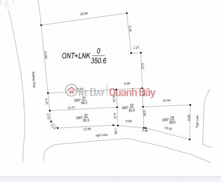 The owner sent the plot of land for sale in Dong Cuc village, Dong Phuong Yen commune, where cars can easily bypass each other Sales Listings