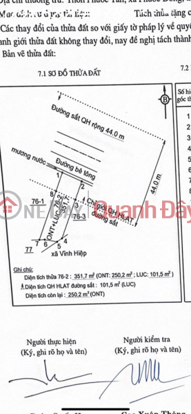 BÁN GẤP LÔ VĨNH THẠNH, NHA TRANG. Niêm yết bán (849-0776823611)