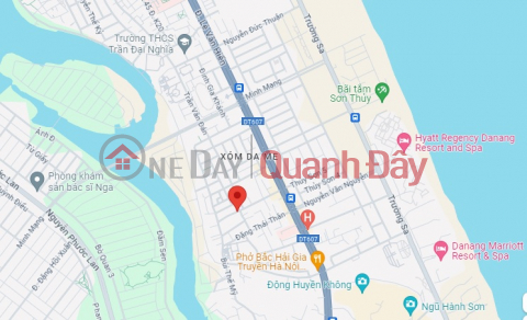 ► Land on Ba Bang Nhan street, Ngu Hanh Son, 119m2, 5m wide, 7.5m road _0