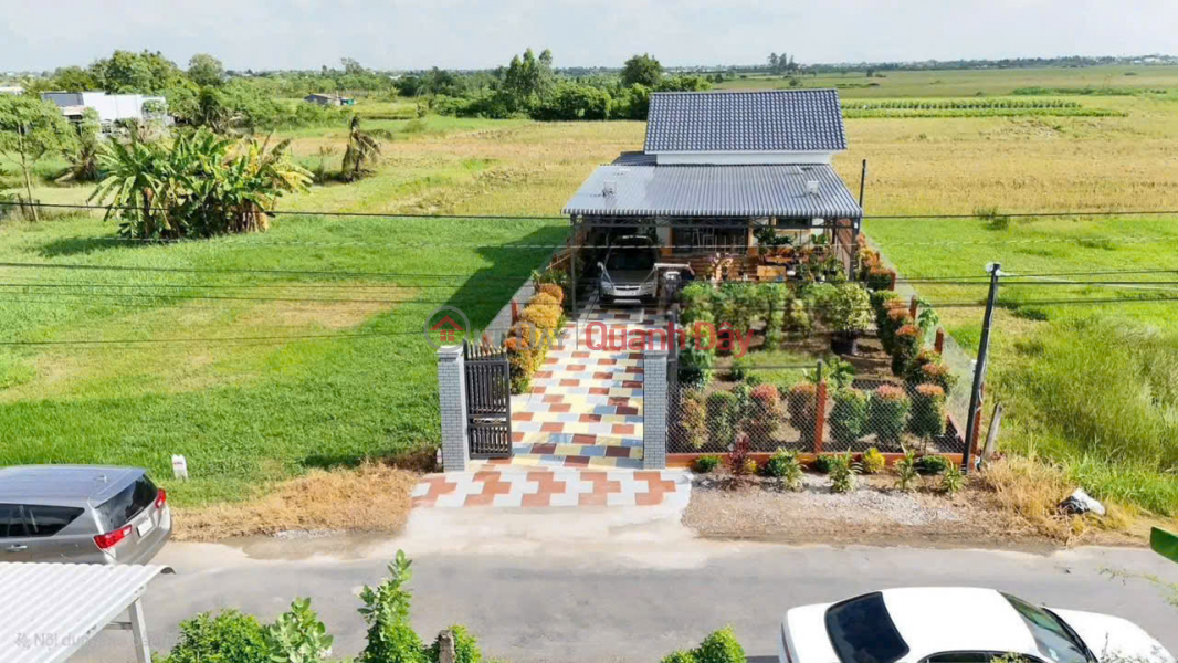 Property Search Vietnam | OneDay | Nhà ở Niêm yết bán | Chủ hạ sốc 1 tỷ 550 triệu - Cơ hội sở hữu nhà vườn mặt tiền huyện lộ 05B, Bình Nghị, Gò Công Đông