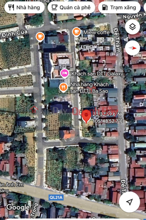 OWNER'S LAND - GOOD PRICE - Auctioned Land Lot in the Center of Ba Sao Town, Kim Bang - Ha Nam _0