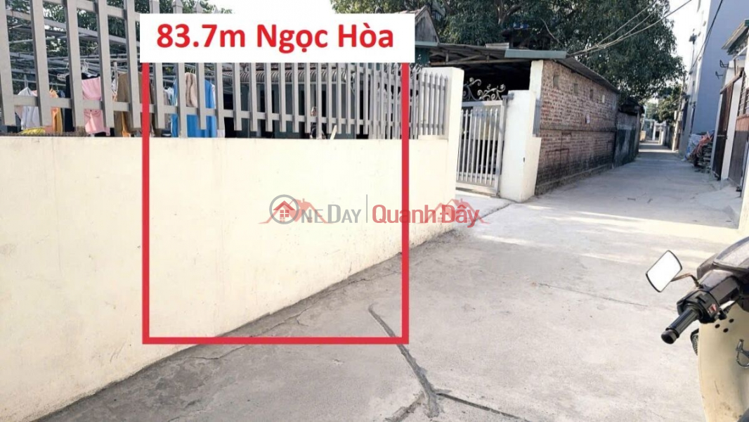 CHÍNH CHỦ CẦN BÁN LÔ ĐẤT 83,7M TẠI NGỌC HÒA-CHƯƠNG MỸ-HÀ NỘI Niêm yết bán