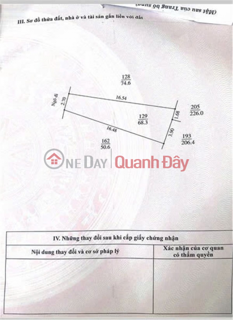 Chính Chủ Cần Bán Lô Đất Tặng Căn Nhà Cấp 4 Tại Khu 4, P.Tân Bình, Hải Dương _0