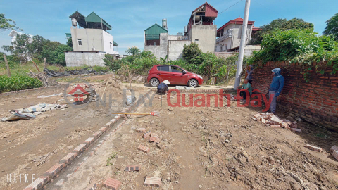 LAND EXPLOSION IN DONG XUAN THUONG VILLAGE, DONG XUAN, SOC SON, AREA 96 M FUN TC _0
